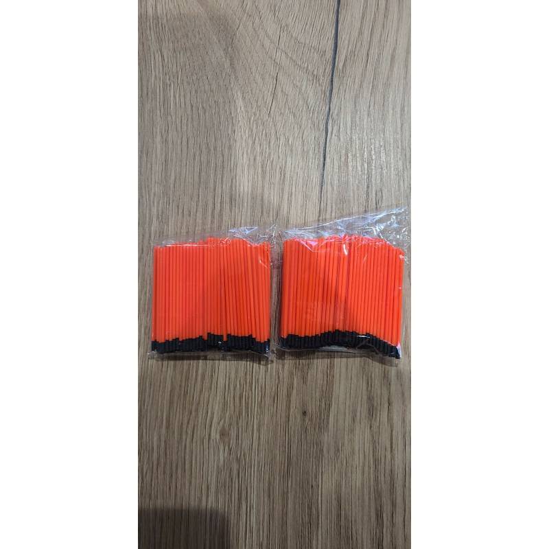 LOT +250  ANTENNES ROUGE 1.5MM/0.6MM