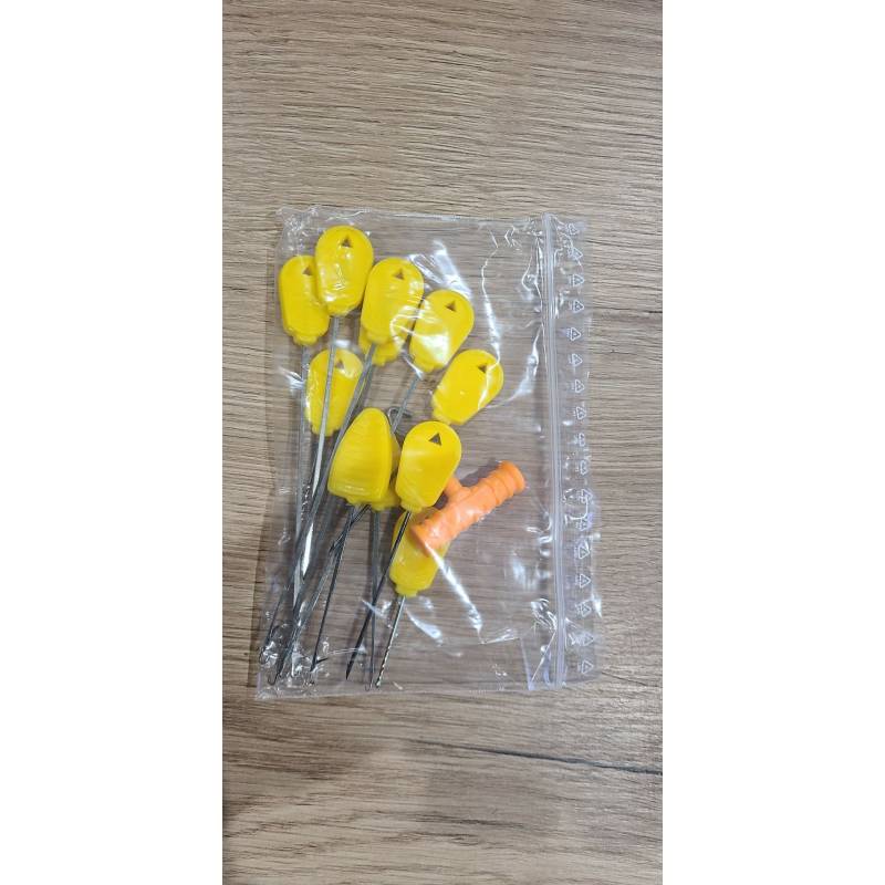 LOT 11 Aiguilles bouillettes + 1 SERRE NOEUD