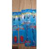 LOT CRESTA DIVERS BROSSE + AIGUILLE + SWIWEL